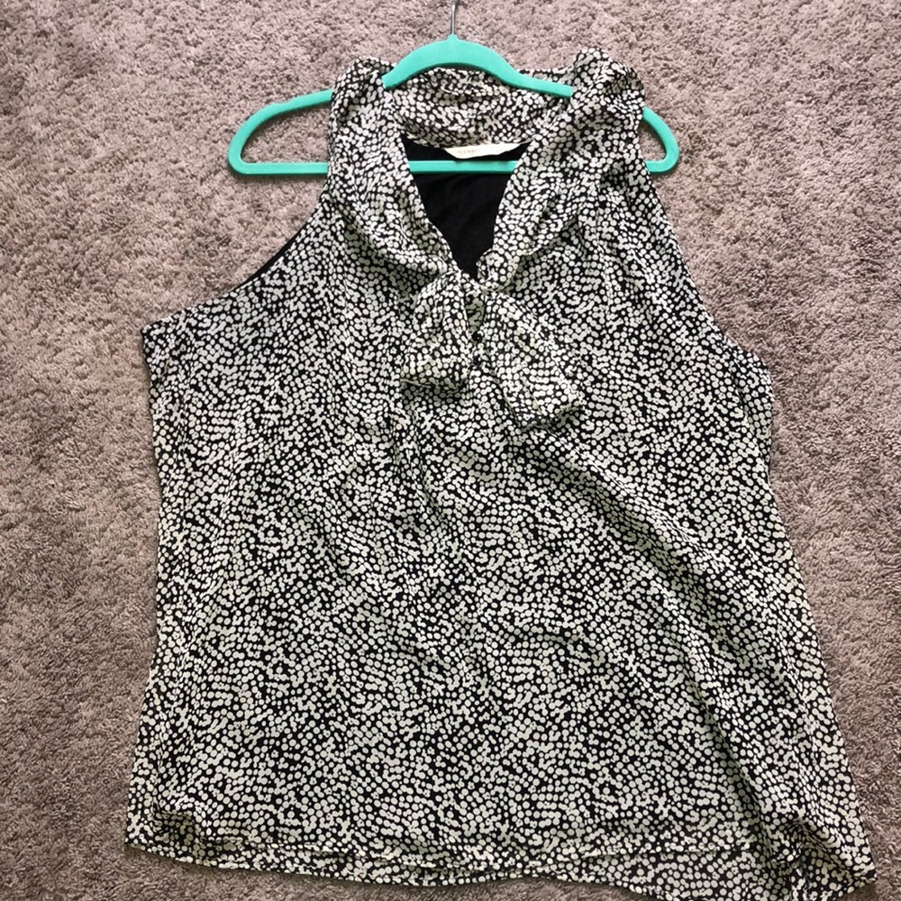 Old Navy size XXL black and white blouse